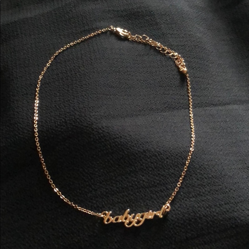 Babygirl necklace